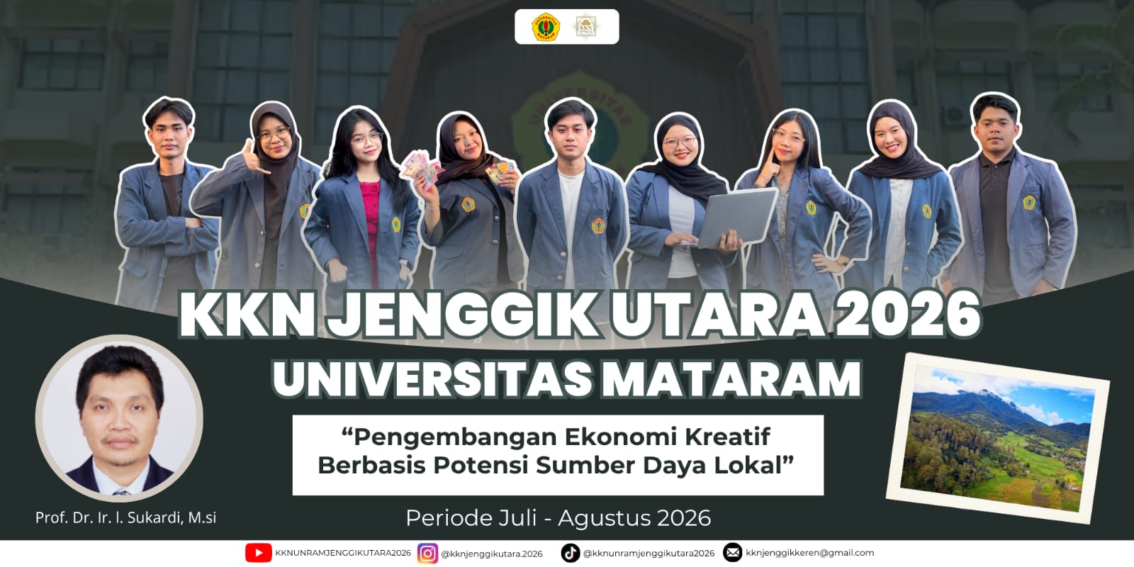Tim KKN PMD UNRAM Desa Jenggik Utara